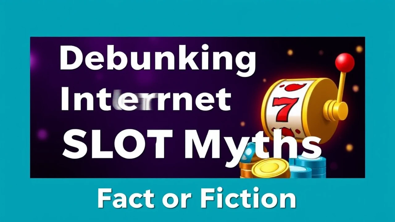 Debunking Internet Gaming Slot Myths: Fact or Fiction?